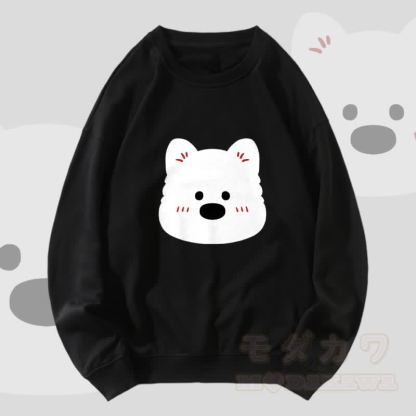 MODAKAWA Unisex-Sweatshirt mit niedlichem Bärenmotiv - Schwarz - 5XL - image 3