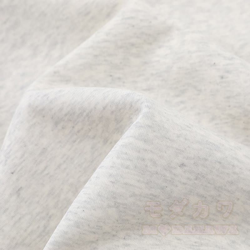 Hochwertige, strapazierfähige Kapuzenjacke mit Kawaii-Katzenstickerei und Reißverschluss, verziert mit einem Reißverschluss und Kawaii-Katzenstickerei - image 5