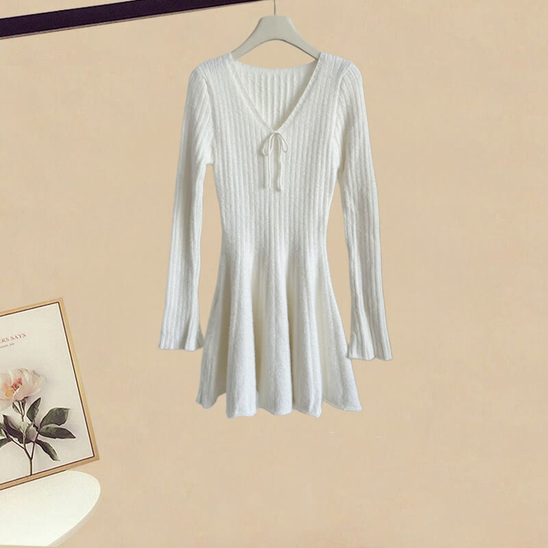 Bären-Strickjacke, passendes Kleid - Dress - XL - image 3
