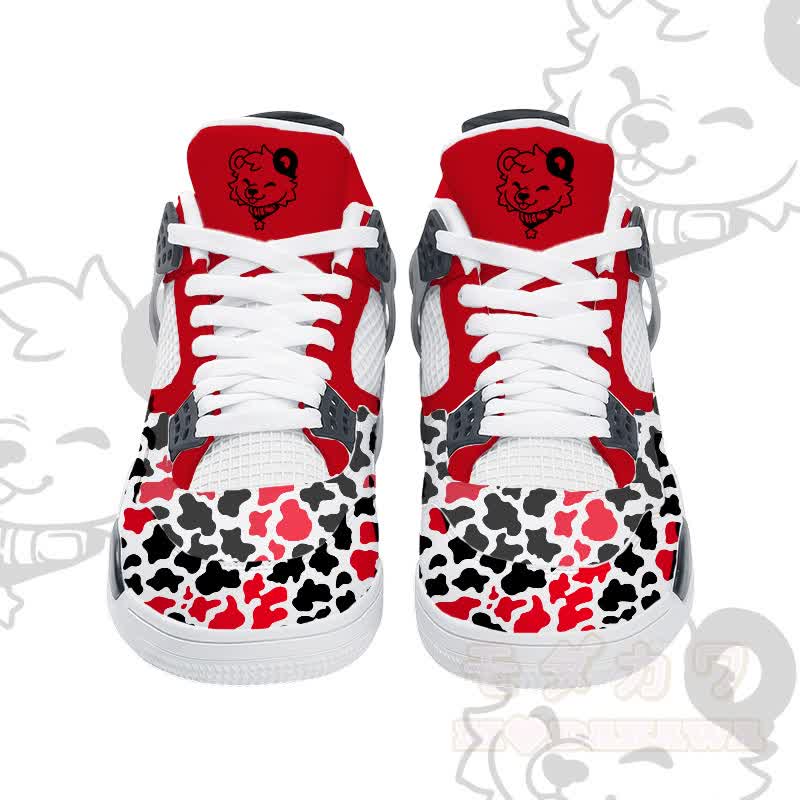 MODAKAWA X popipeko Bear Gradient Camo Graphic Schnürschuhe mit Luftpolsterung - image 9