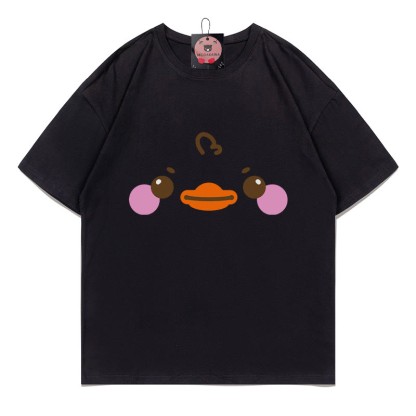 T-Shirt mit Entenmuster - Black - 5XL - image 4