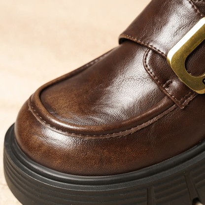 Elegante Plateau-Loafer im britischen Stil - image 9