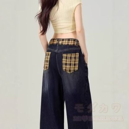 Elegantes, locker gestricktes Strandkleid und ausgestellte Jeans-Zweiteiler-Set - image 6