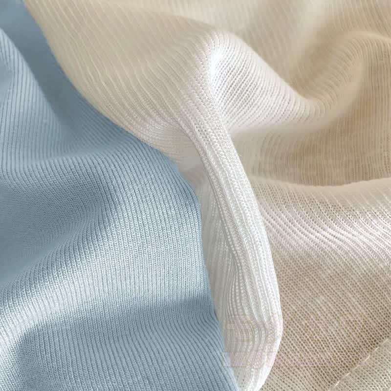 Set aus V-Ausschnitt-Shirt, Neckholder-Top, Spitzenrock, weitem Hosenbein und Rock – vierteiliges Set - image 4