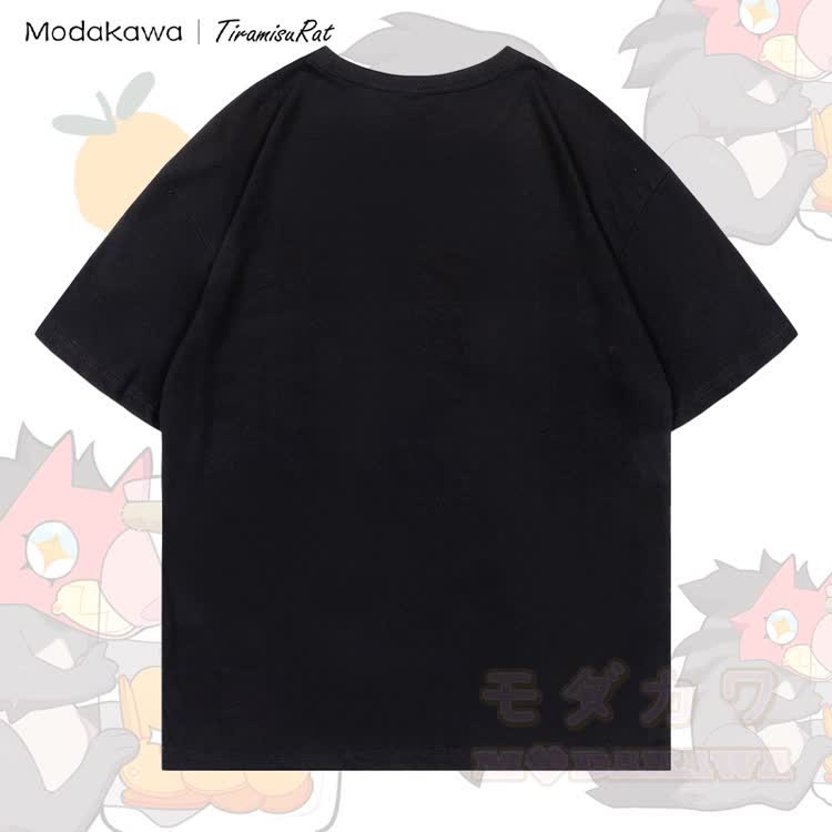 MODAKAWA X TiramisuRat Rat Snack Grafik 100% Baumwoll-T-Shirt - image 6