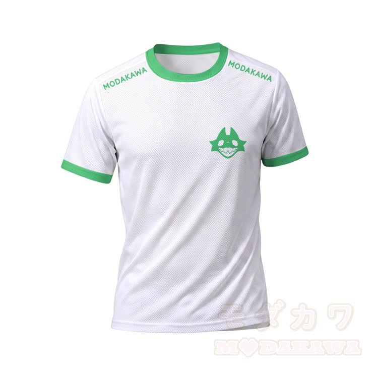 MODAKAWA X TiramisuRat Rat Face Graphic Herren-Sport-T-Shirt mit Kordelzug und passender Shorts - Weißes Oberteil - 5XL - image 6