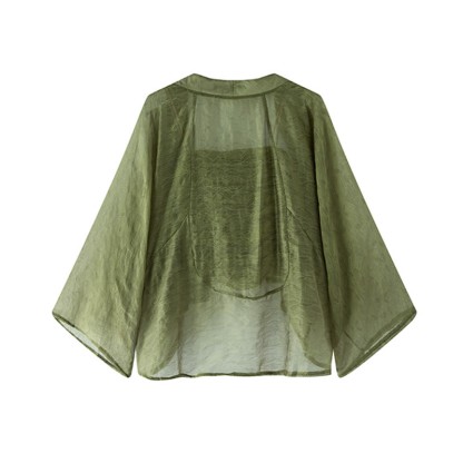 Vintage Cardigan Gerafftes Tube Top Pferdegesichtsrock - image 4