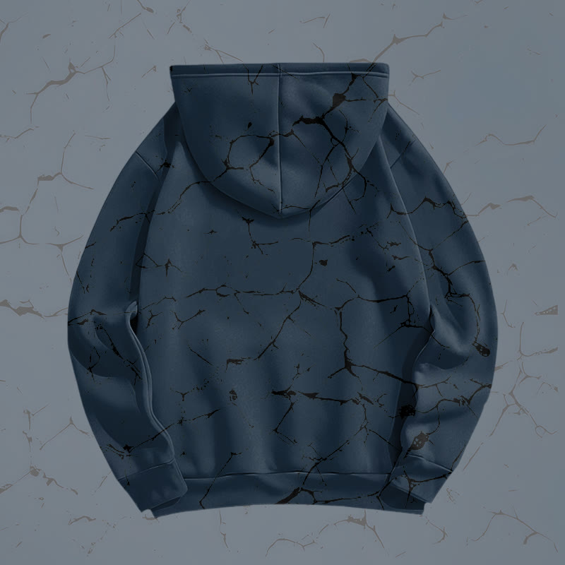 Modakawa Pullover-Hoodie mit Blitzhai-Motiv - image 3