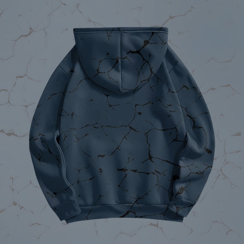Modakawa Pullover-Hoodie mit Blitzhai-Motiv - image 3