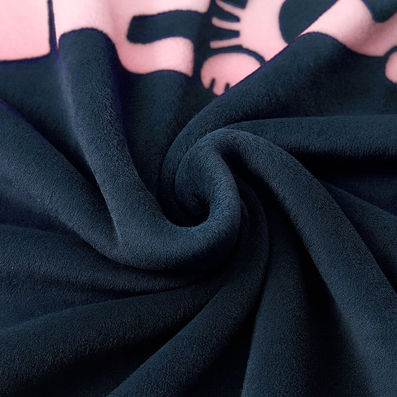 MODAKAWA MEOW Sakura Katzen-Plüschhoodie mit Hasenohren - image 7