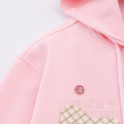Hochwertige, strapazierfähige Kapuzenjacke mit Patchwork-Muster und Blumenmuster - image 5