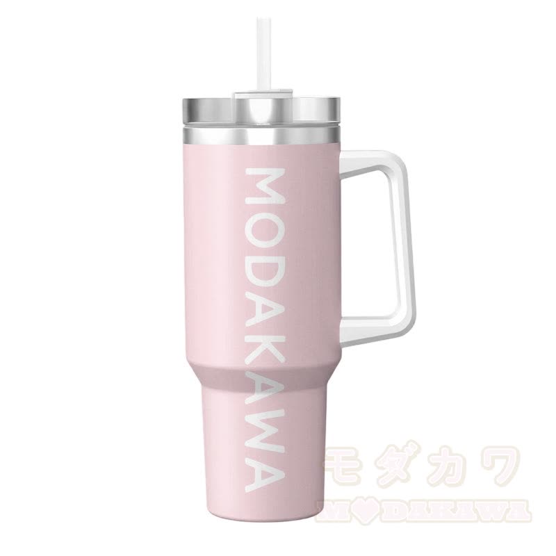 Modakawa Edelstahlbecher in Pastellfarben, 40 oz (ca. 1,2 l) - 4 - 40 oz / 1200 ml - image 12