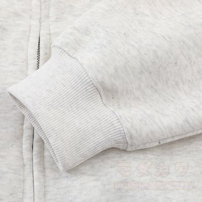 Hochwertige, strapazierfähige Kapuzenjacke mit Kawaii-Katzenstickerei und Reißverschluss, verziert mit einem Reißverschluss und Kawaii-Katzenstickerei - image 6