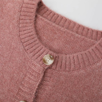 Strickoberteil, Schal, Rock, Strickjacke, vierteiliges Set - image 7