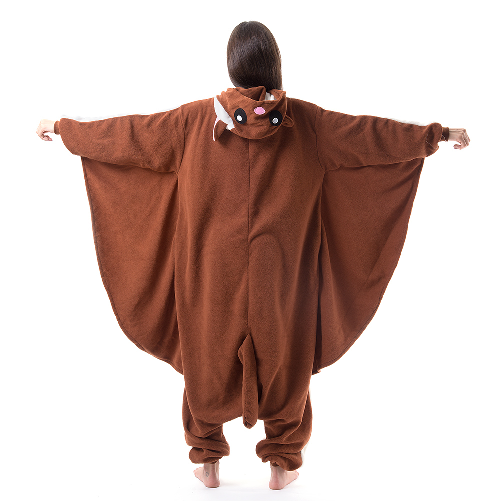 Flying Squirrel Onesie Costume