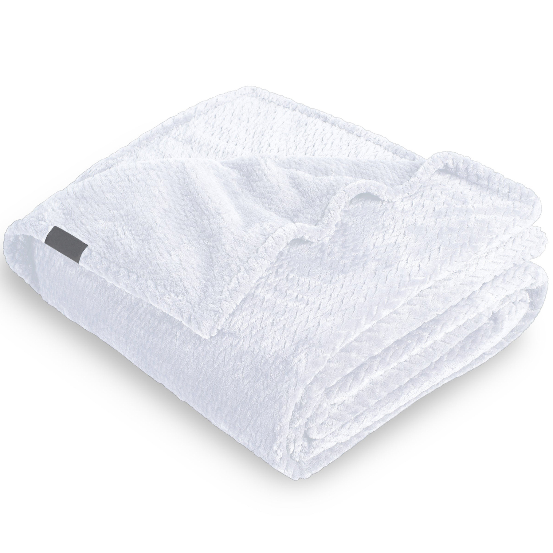 Wool Or Cotton Knit Throw Blanket