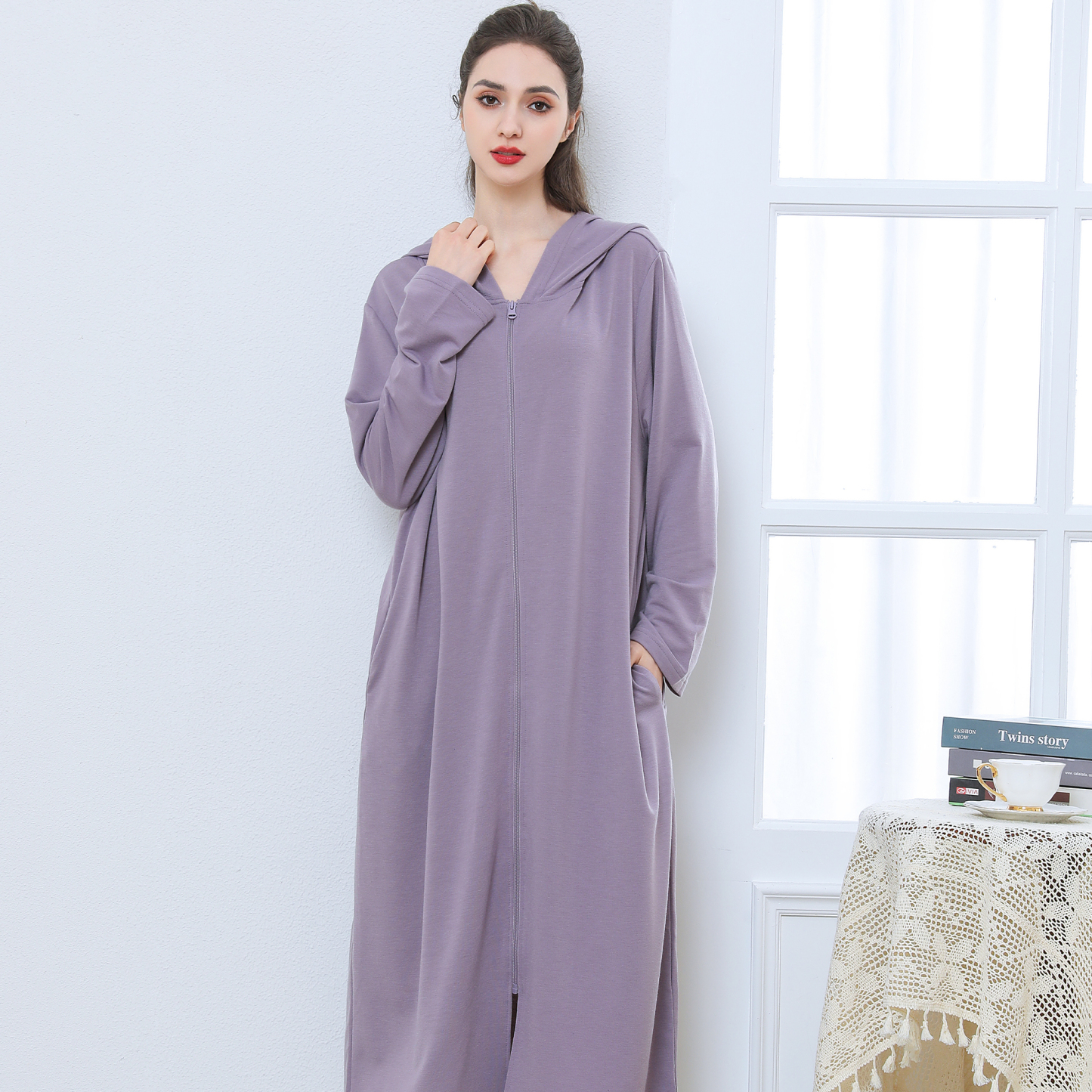 Long Sleeve Nightgown Womens