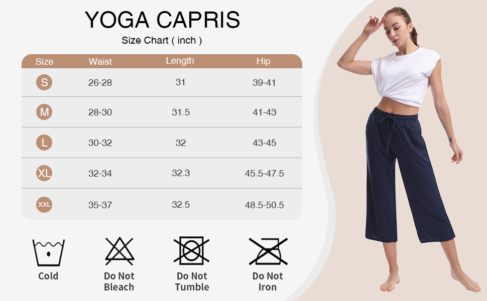 Womens Capri Pants