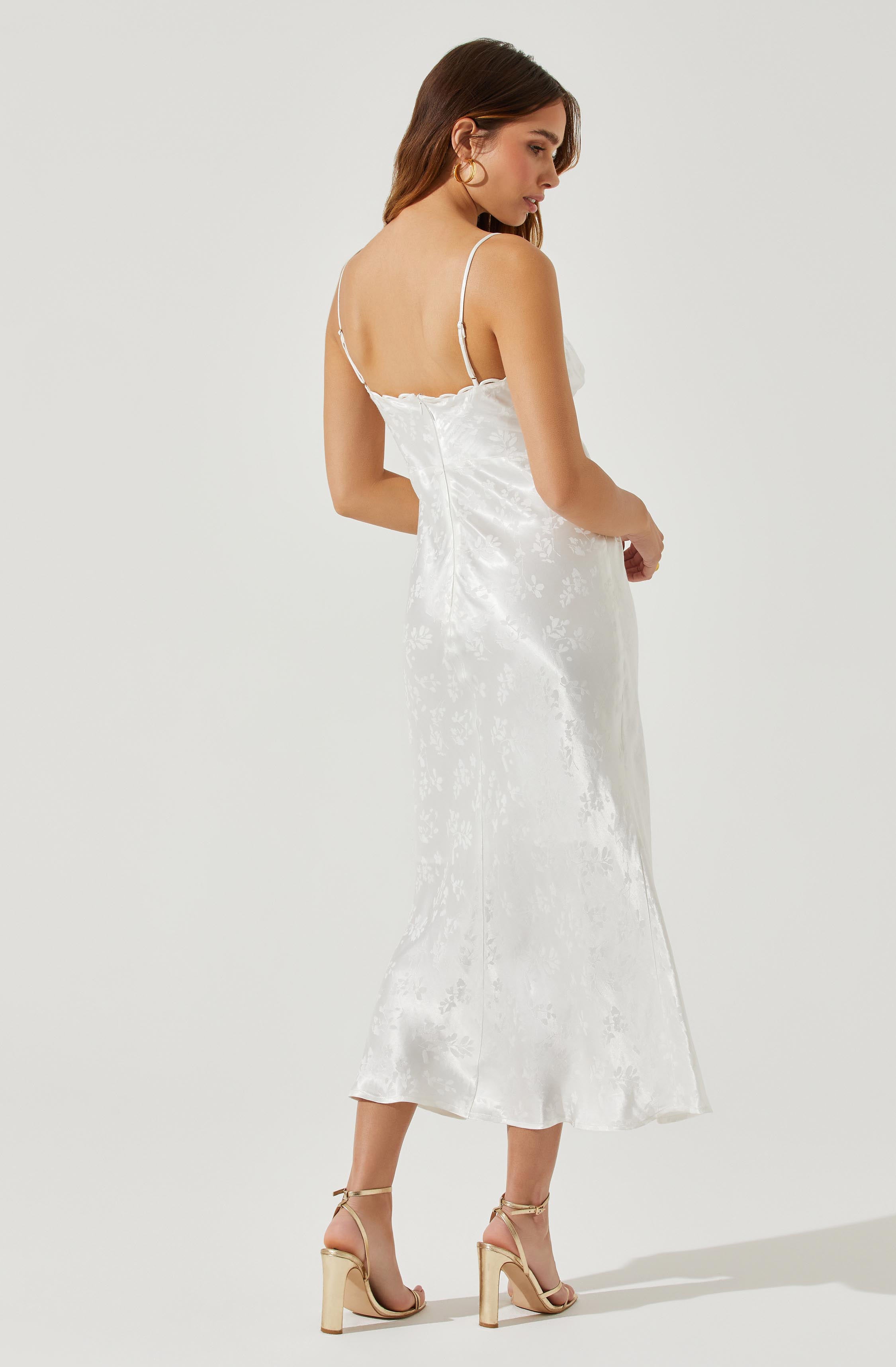 Florentina Floral Midi Dress-Aljck