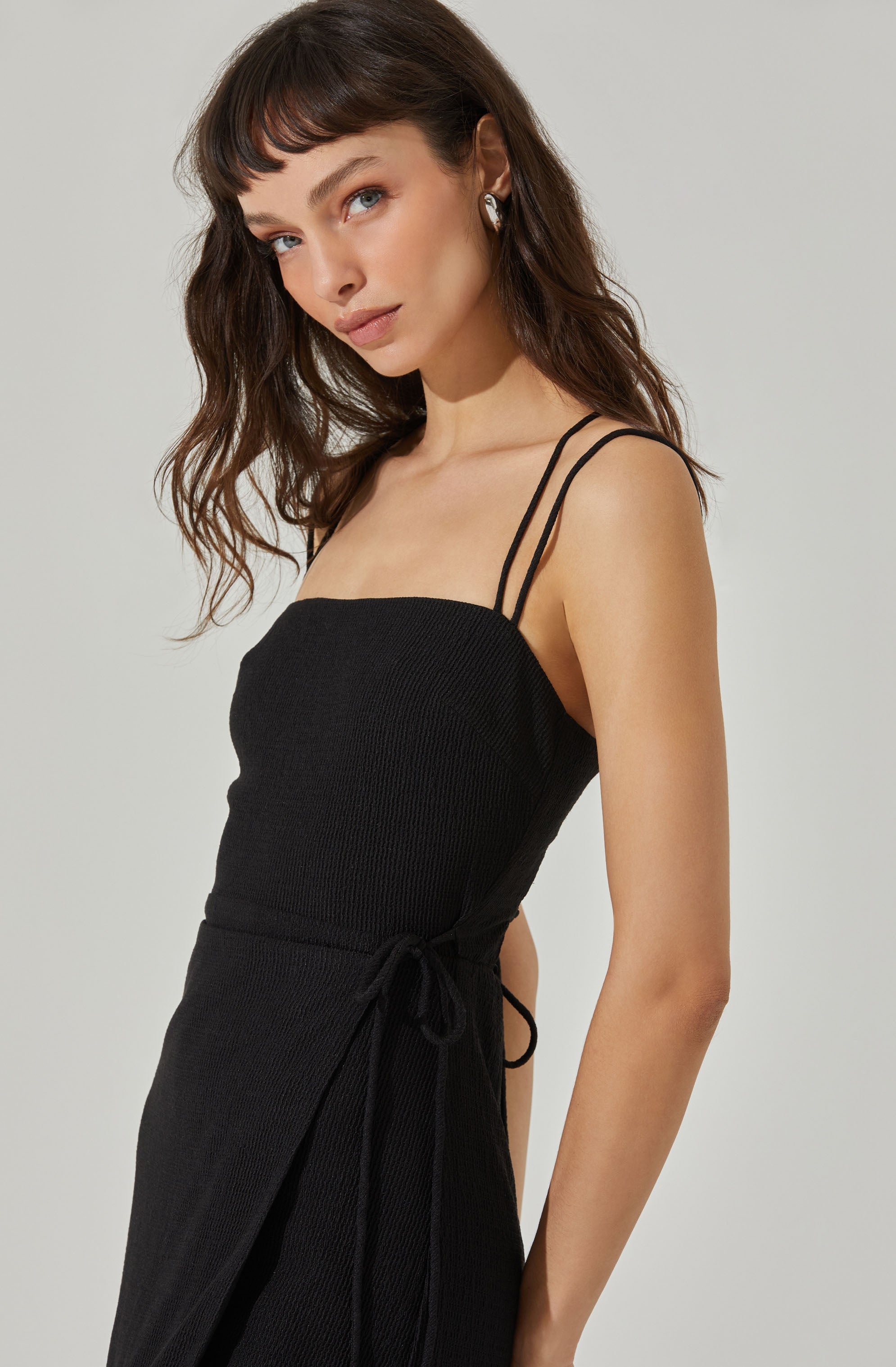 Brinda Wrap Midi Dress-Aljck