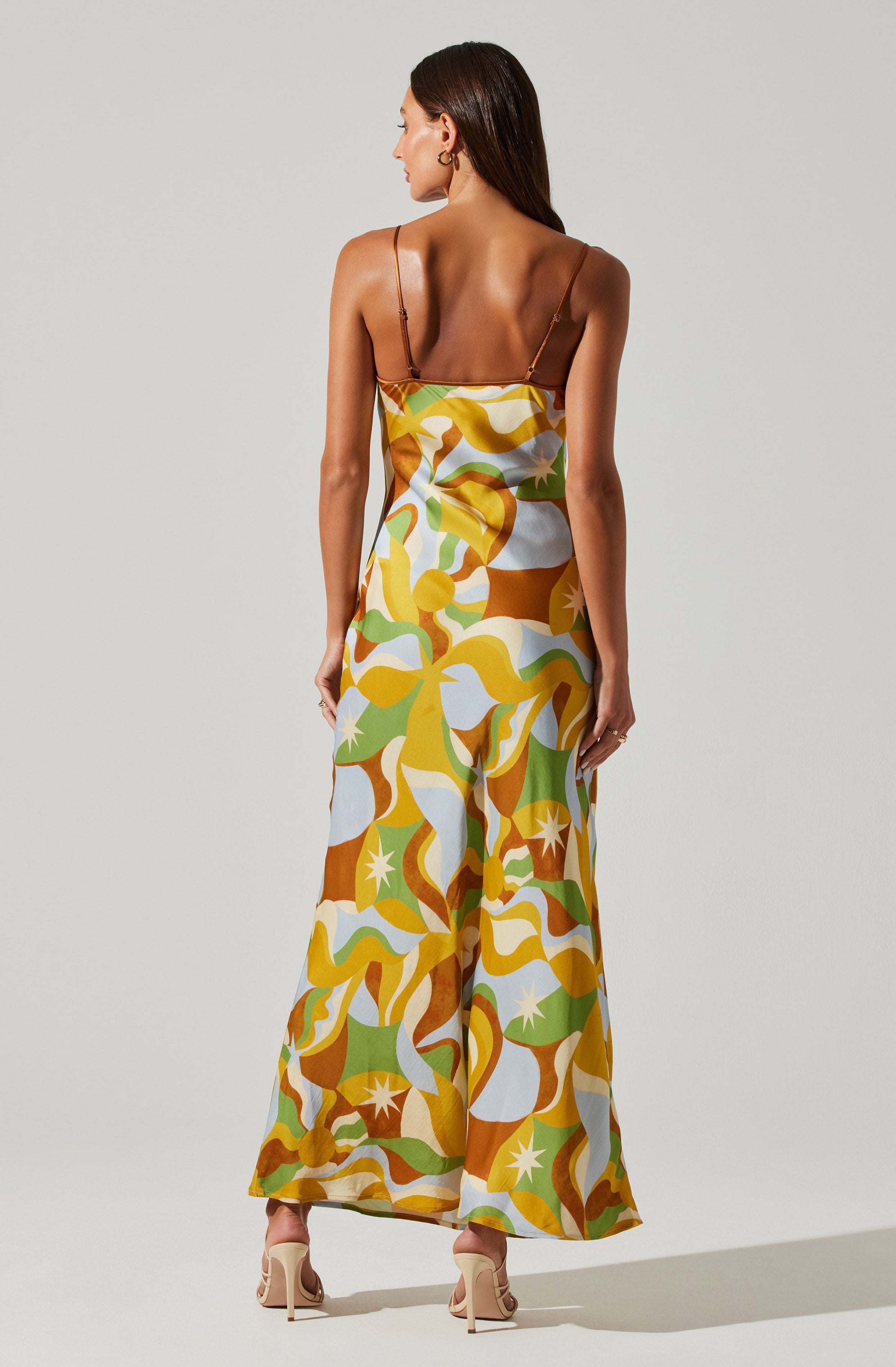 Nilana Keyhole Front Dress-Aljck