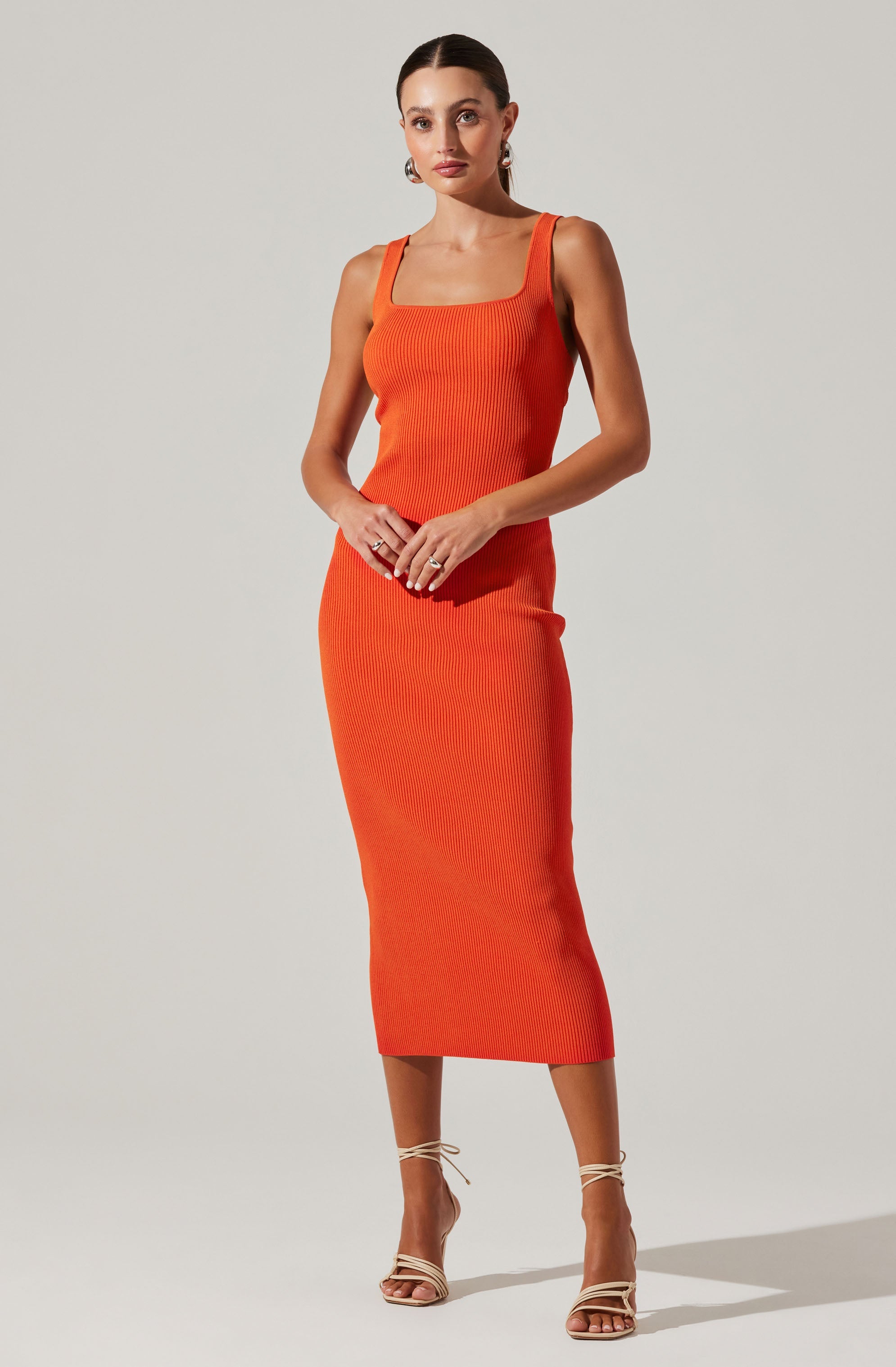 Seema Sweater Midi Dress-Aljck