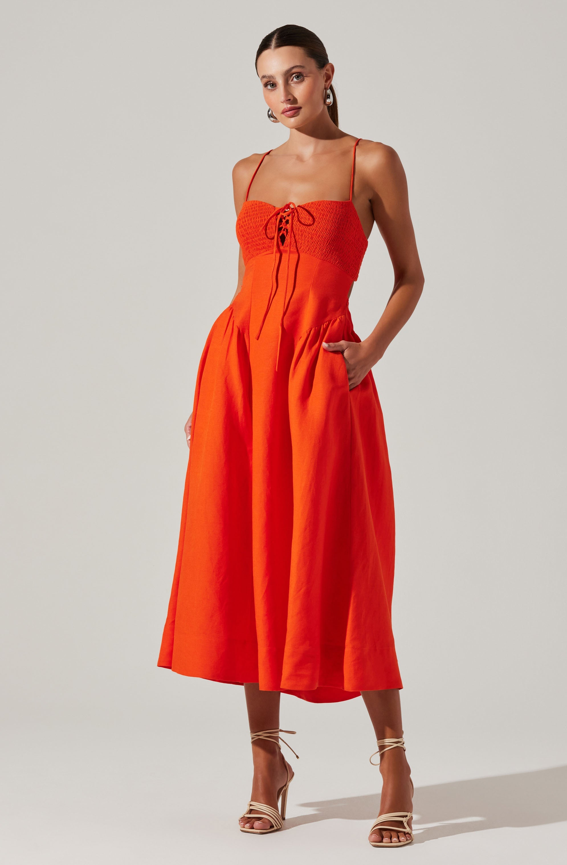 Sarai Midi Dress-Aljck