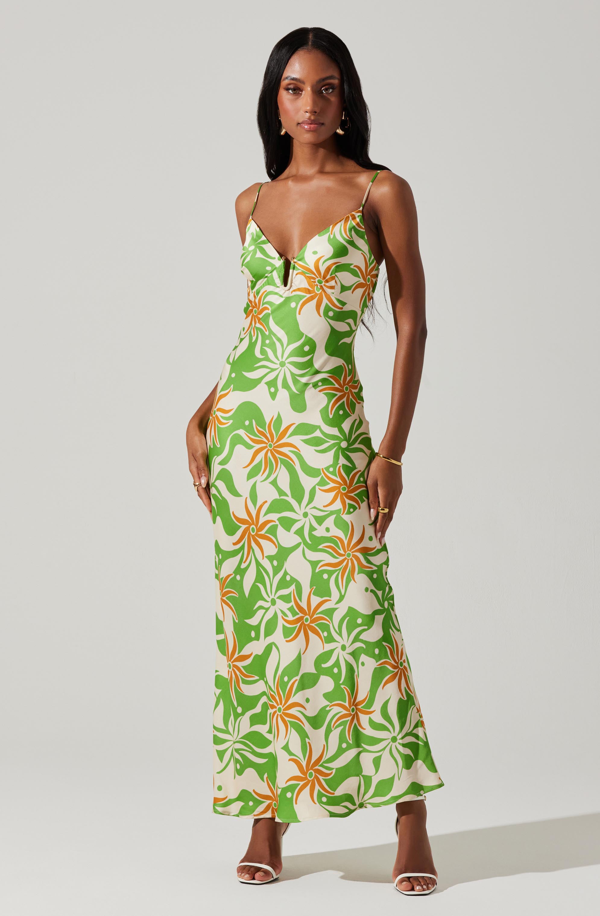 Lysandra Open Back Maxi Dress-Aljck