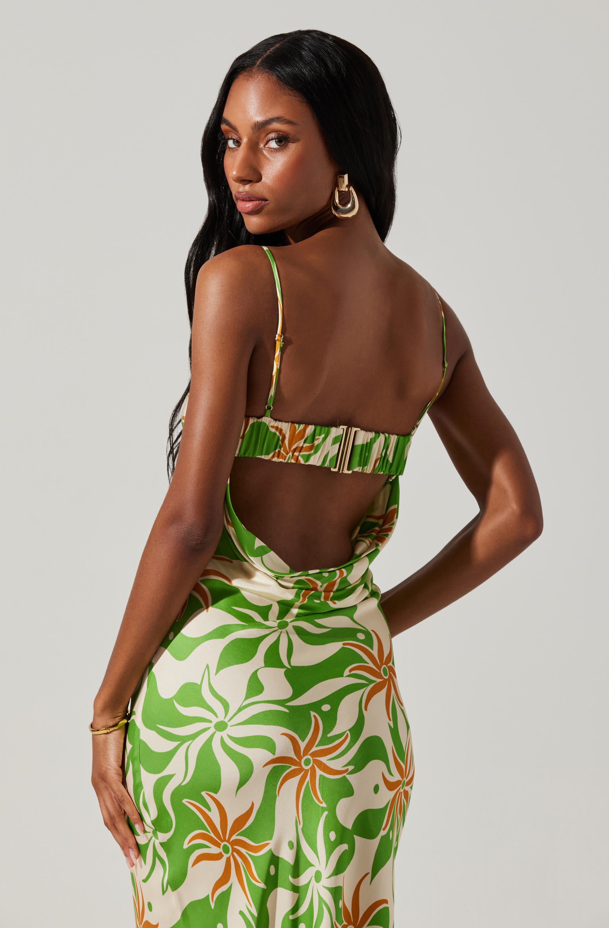 Lysandra Open Back Maxi Dress-Aljck