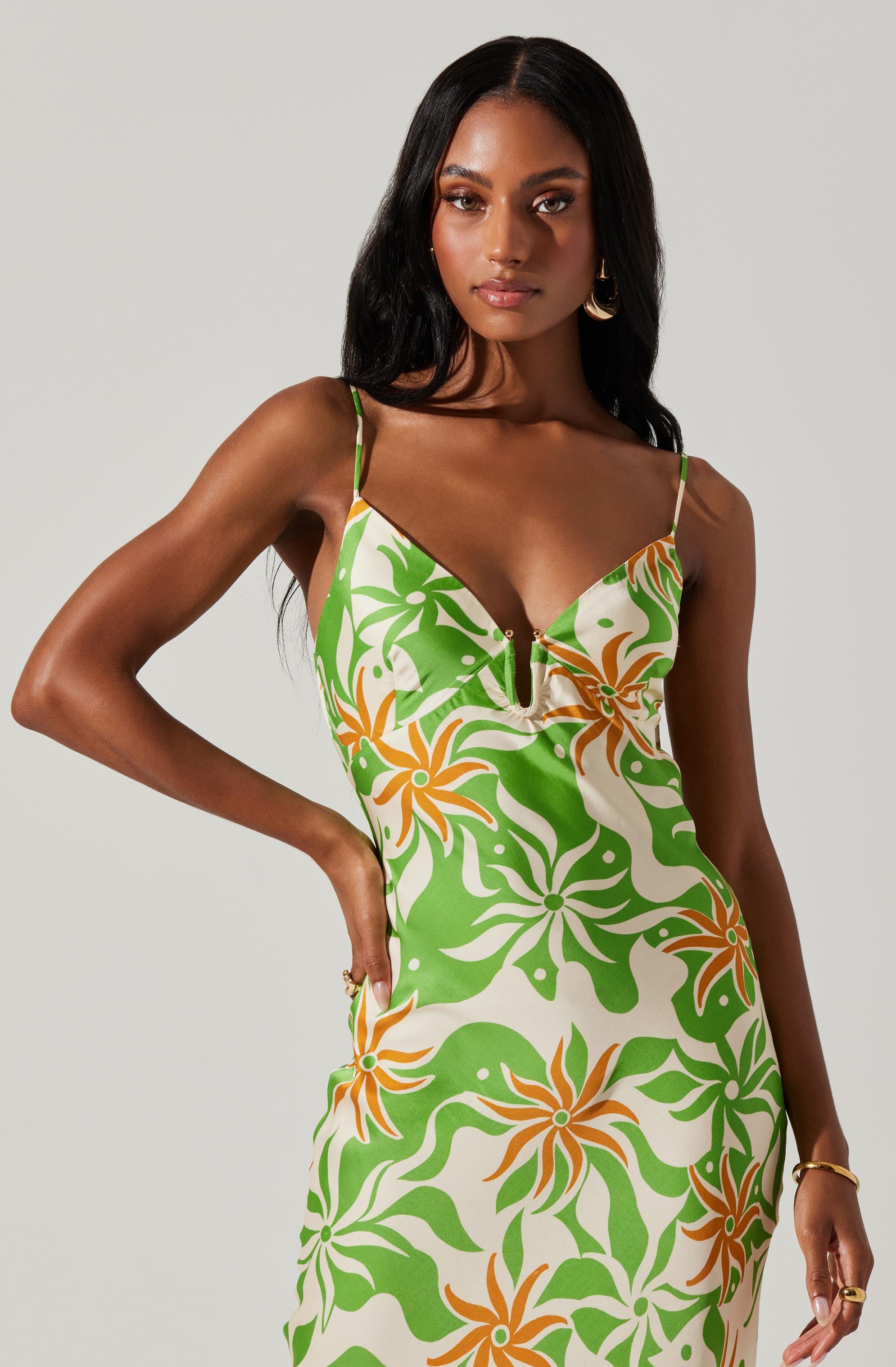 Lysandra Open Back Maxi Dress-Aljck