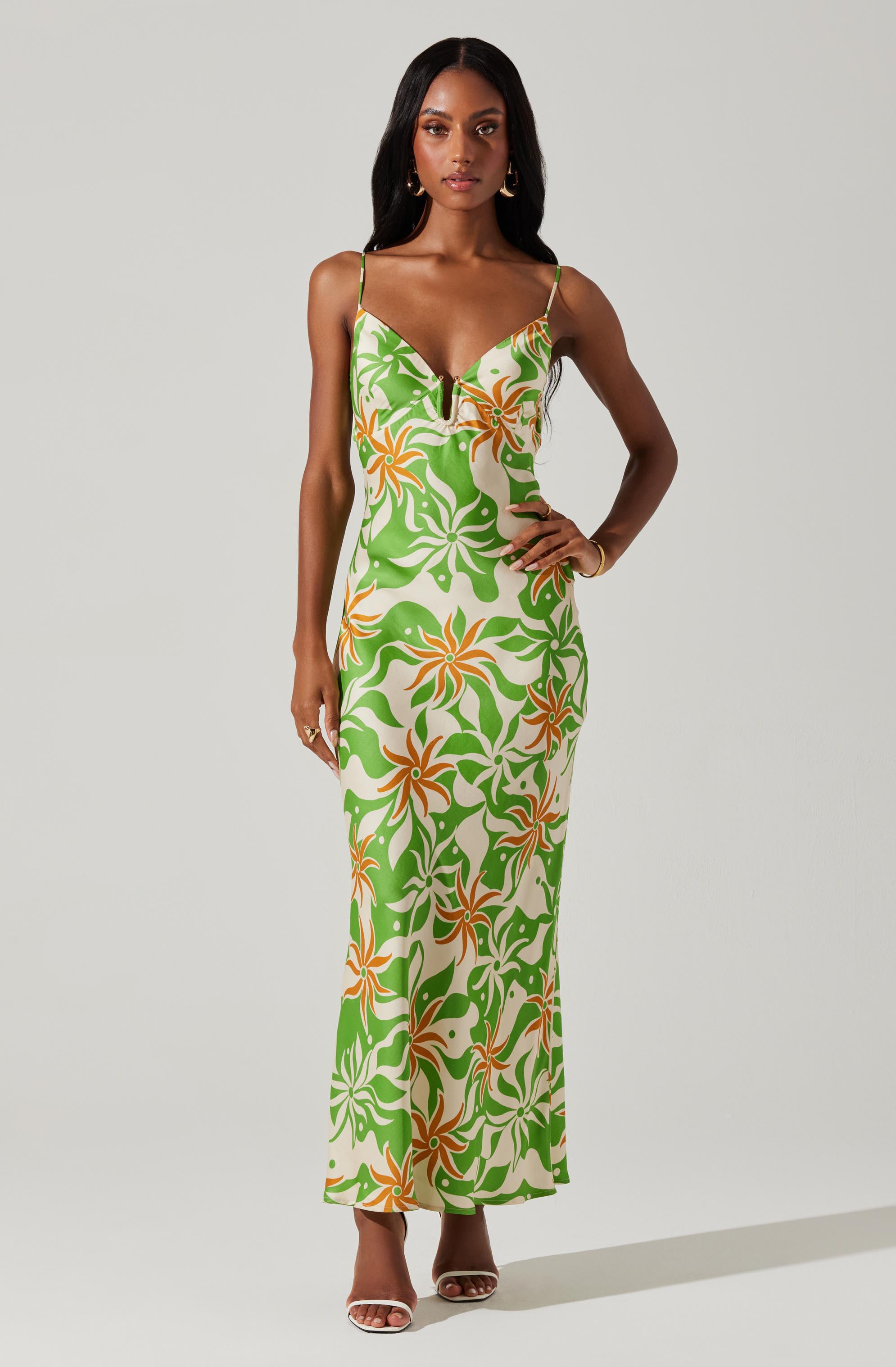 Lysandra Open Back Maxi Dress-Aljck