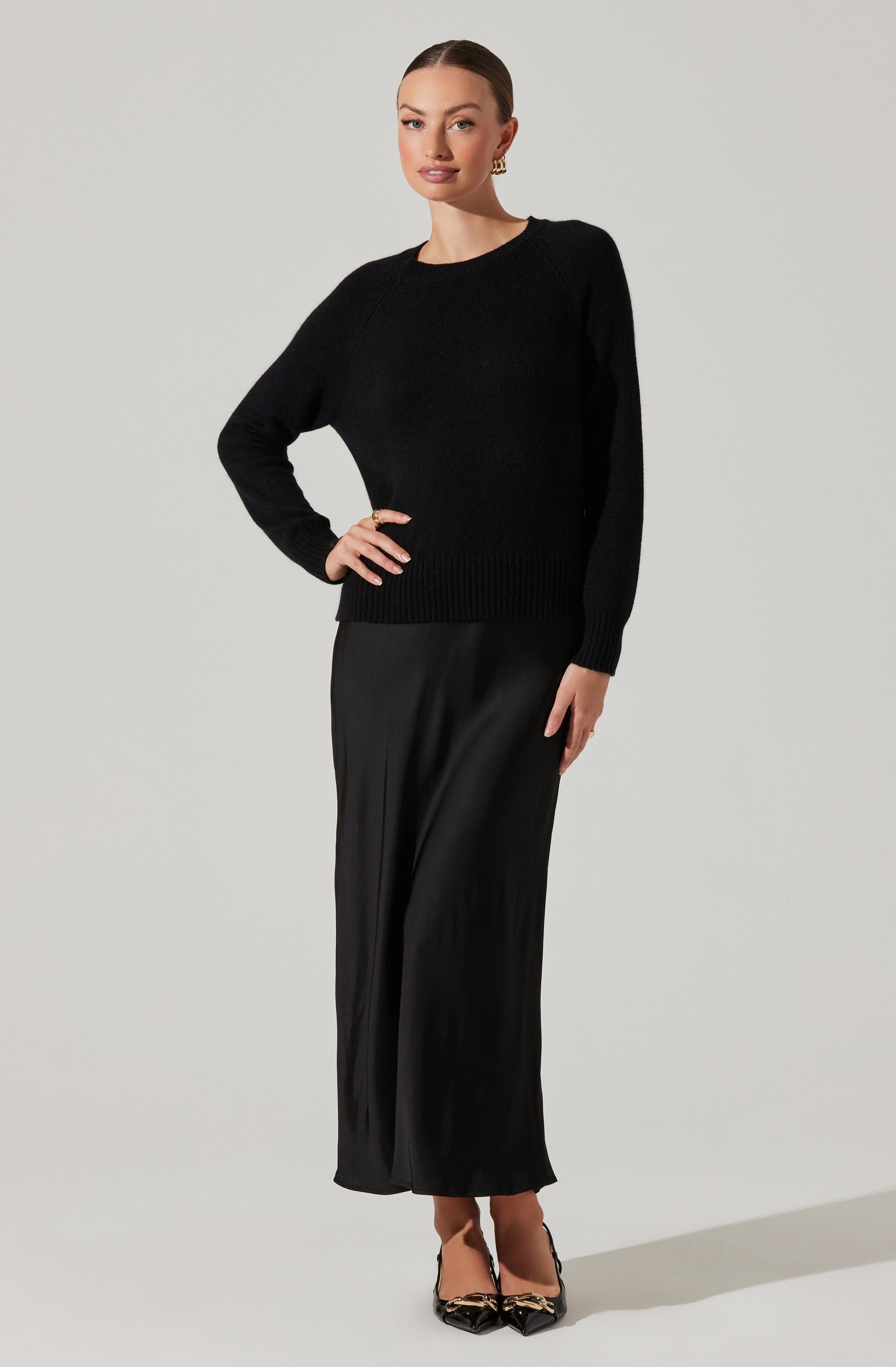 Helene Mixed Media Maxi Dress-Aljck