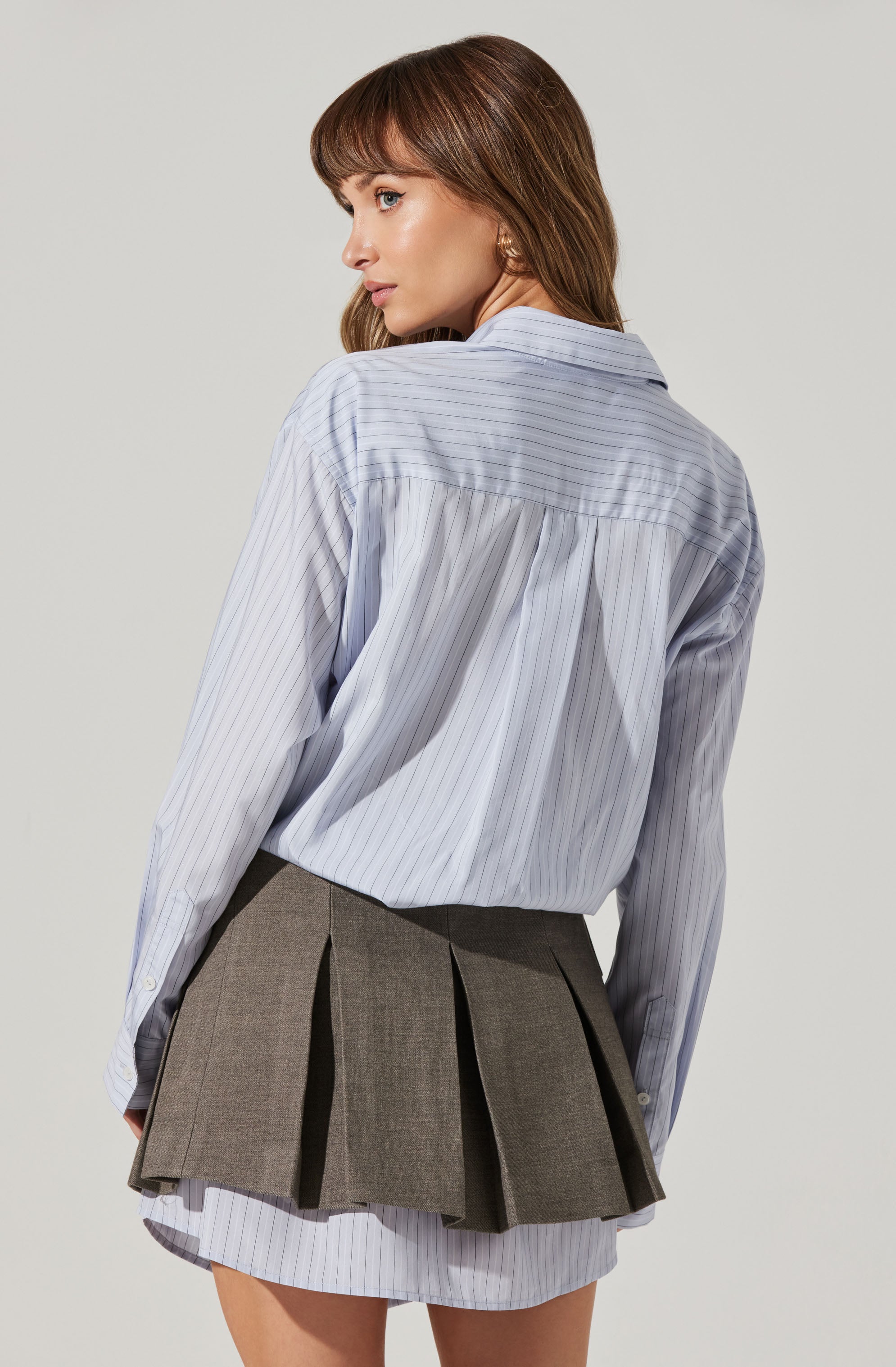 Allister Mixed Media Mini Dress-Aljck