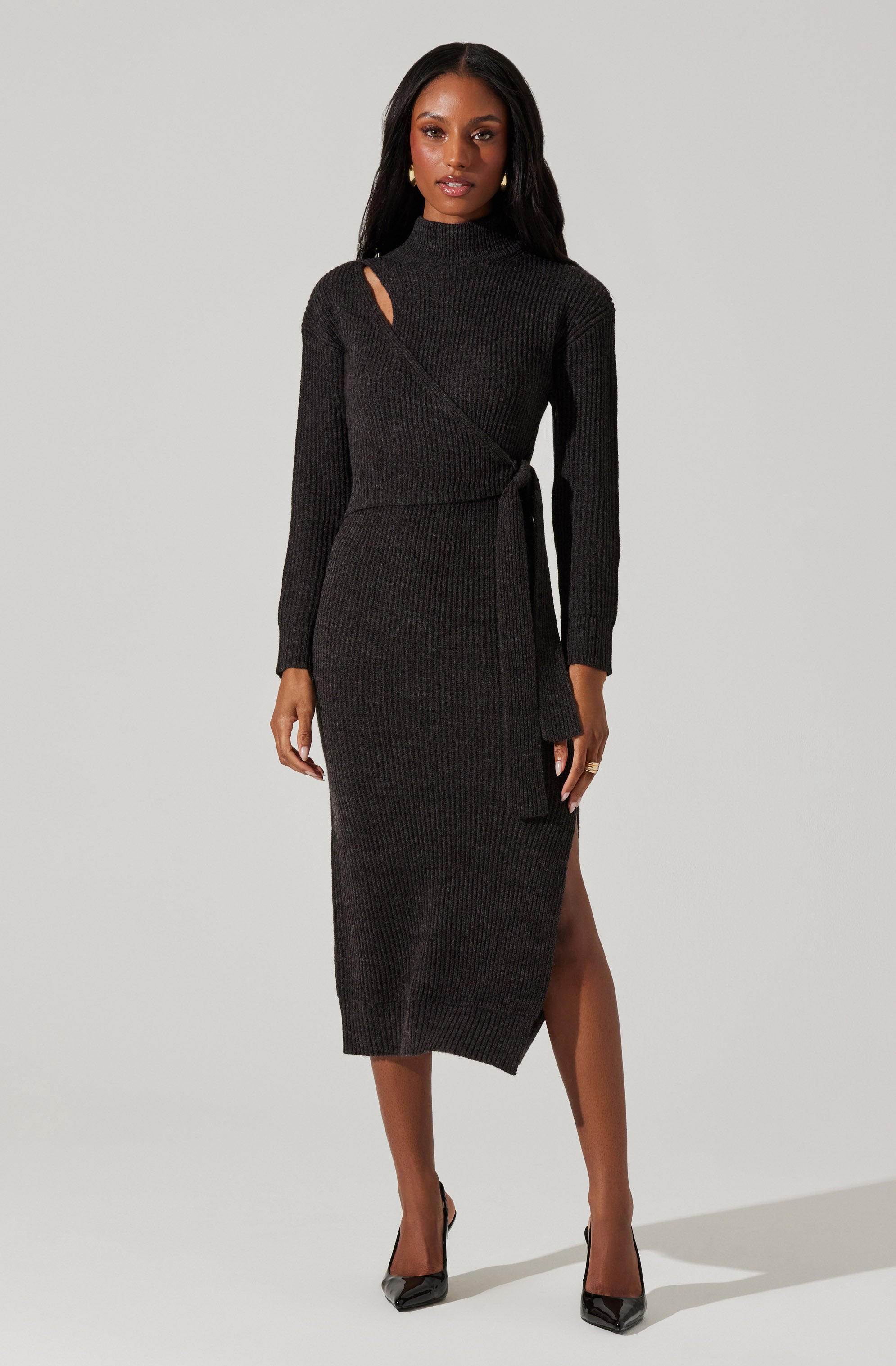 Audree sweater dress-Aljck