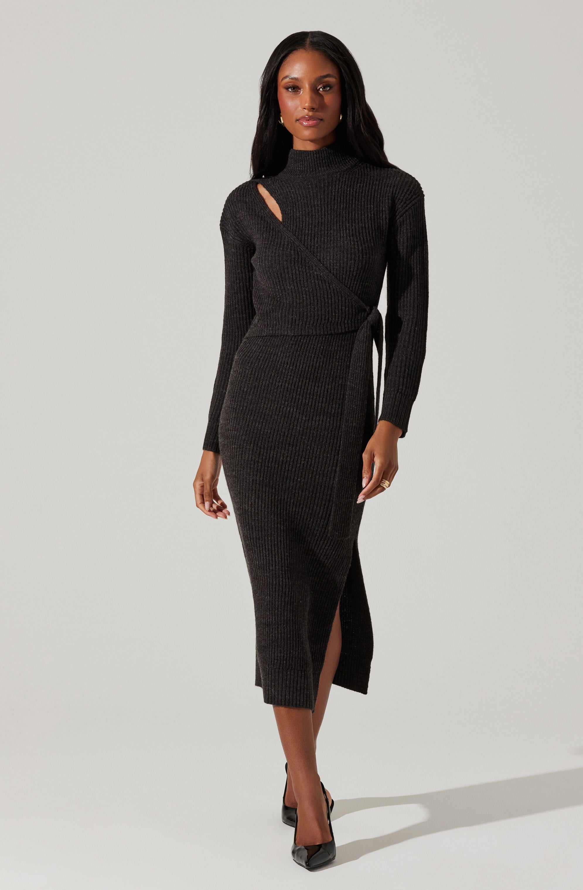 Audree sweater dress-Aljck