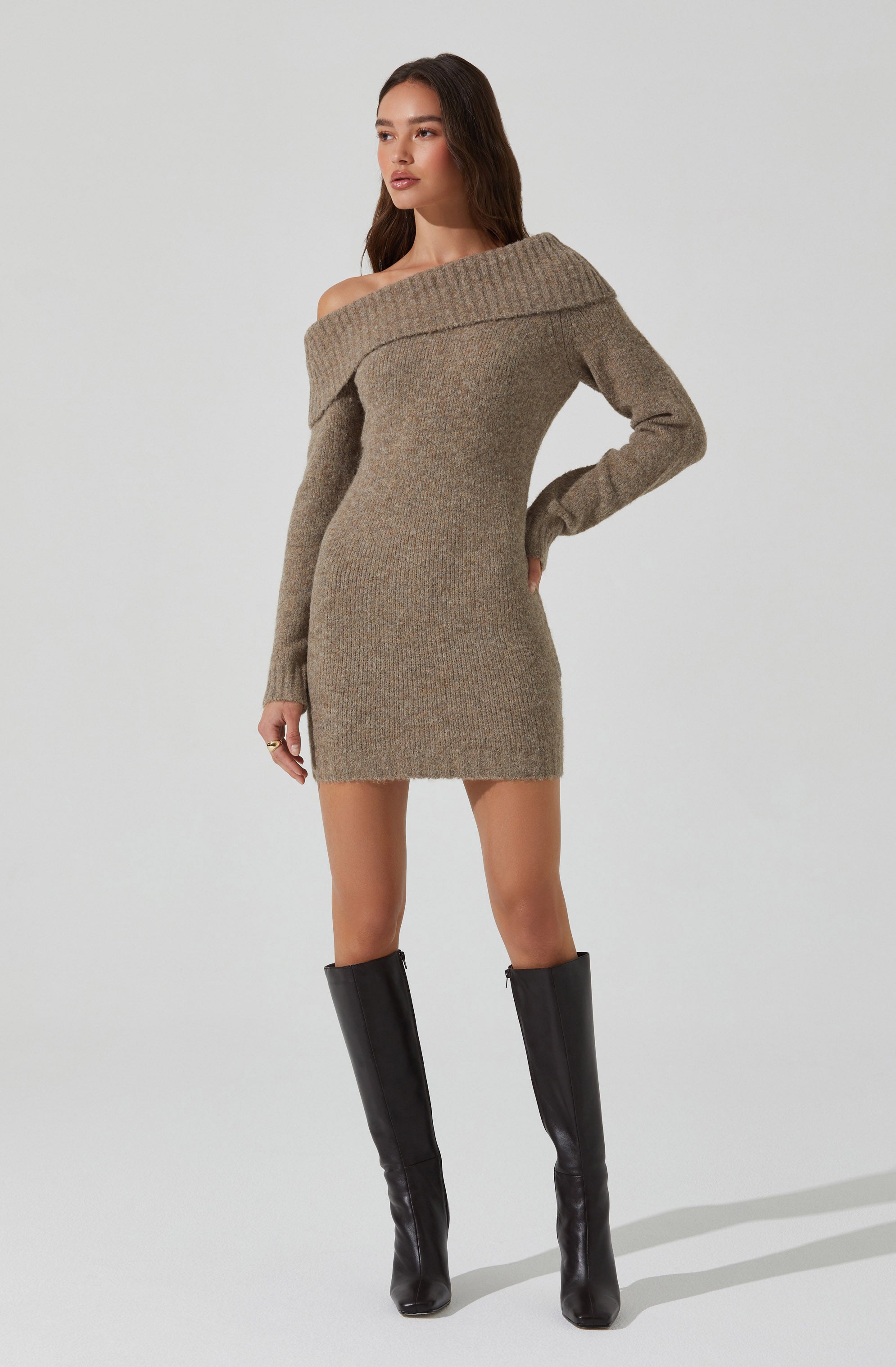 Leya sweater dress-Aljck