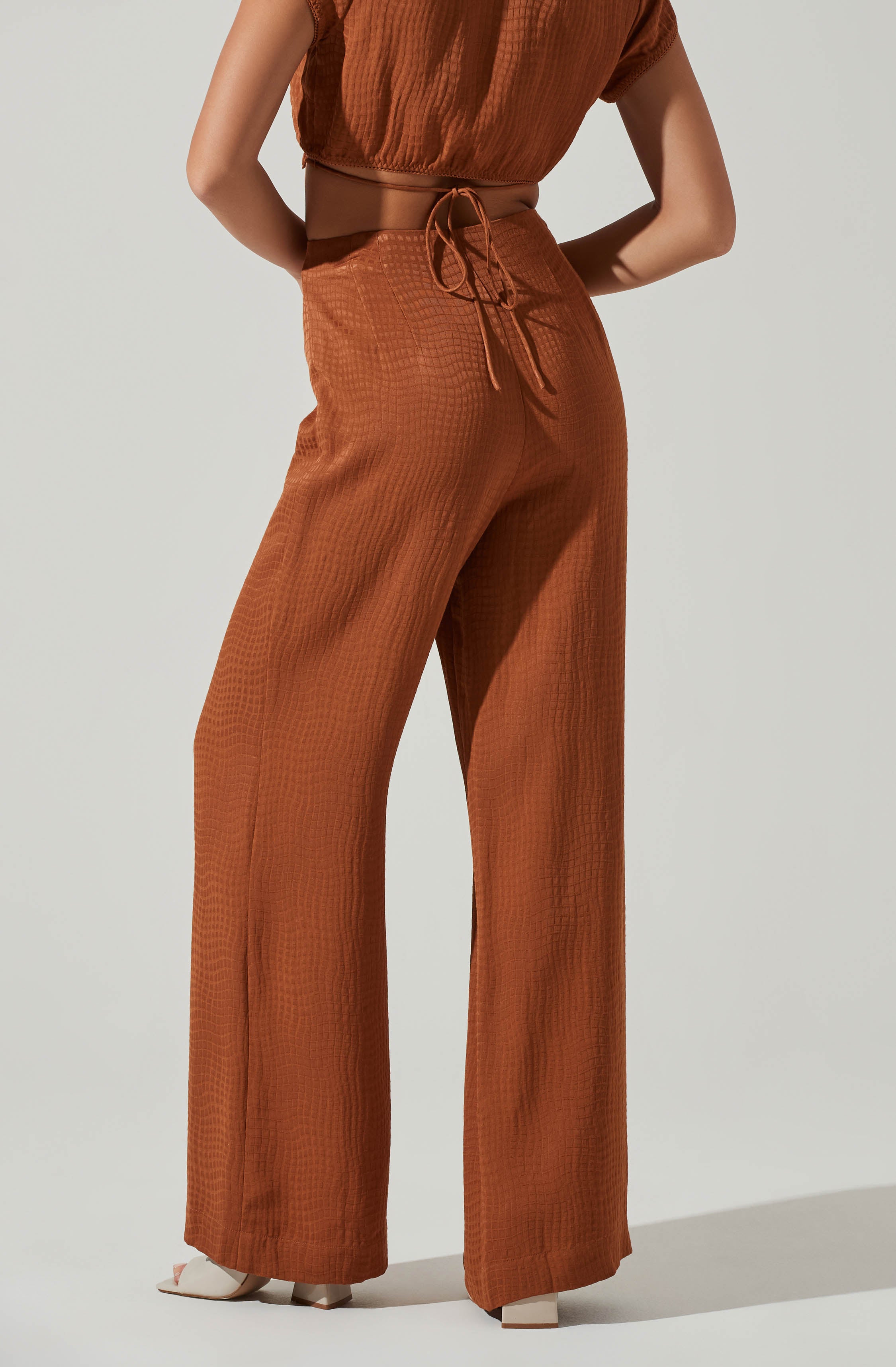 Sayla Wide Leg Pants-Aljck