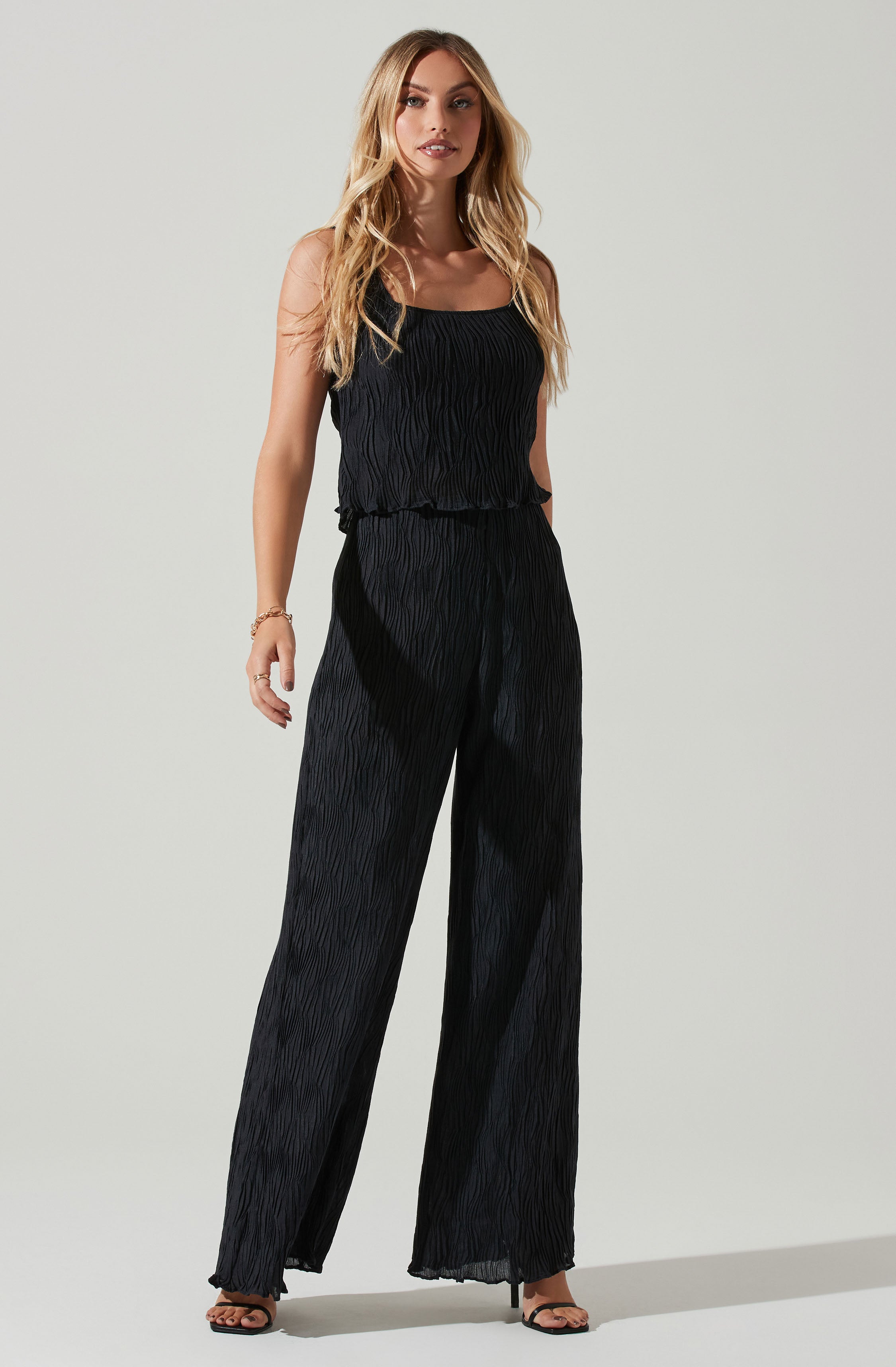 Janesa Wide Leg Pants-Aljck