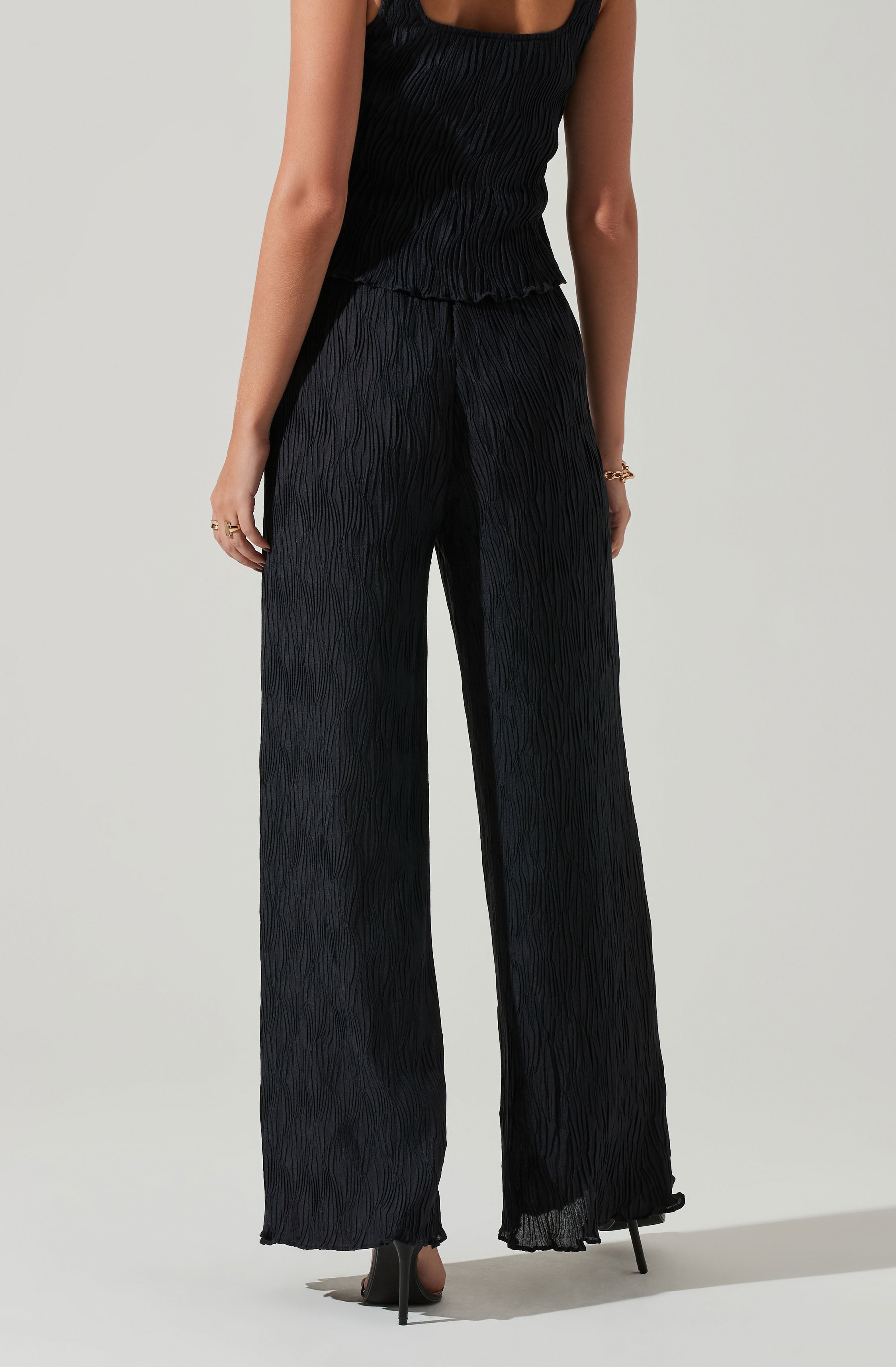 Janesa Wide Leg Pants-Aljck