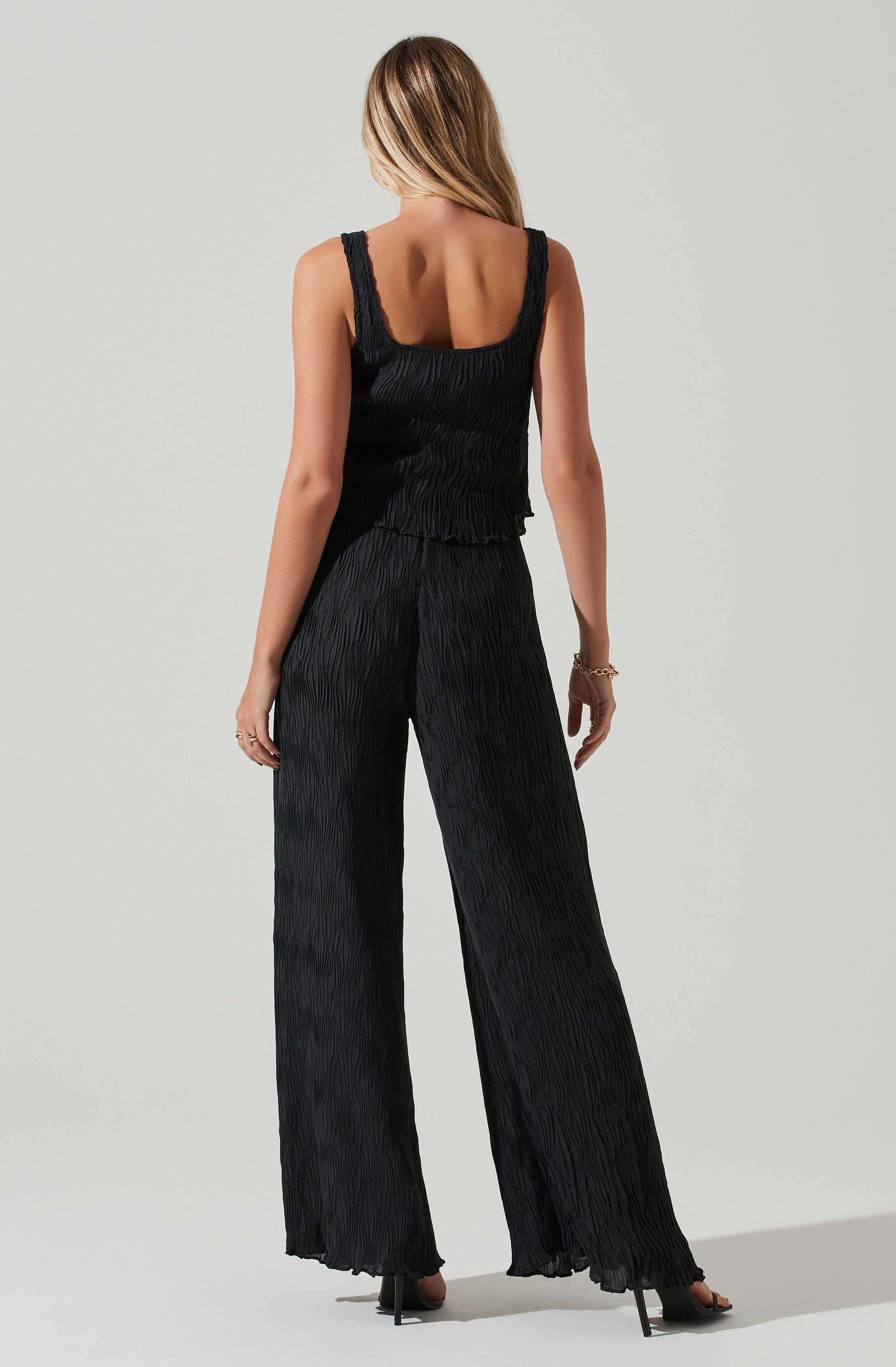 Janesa Wide Leg Pants-Aljck