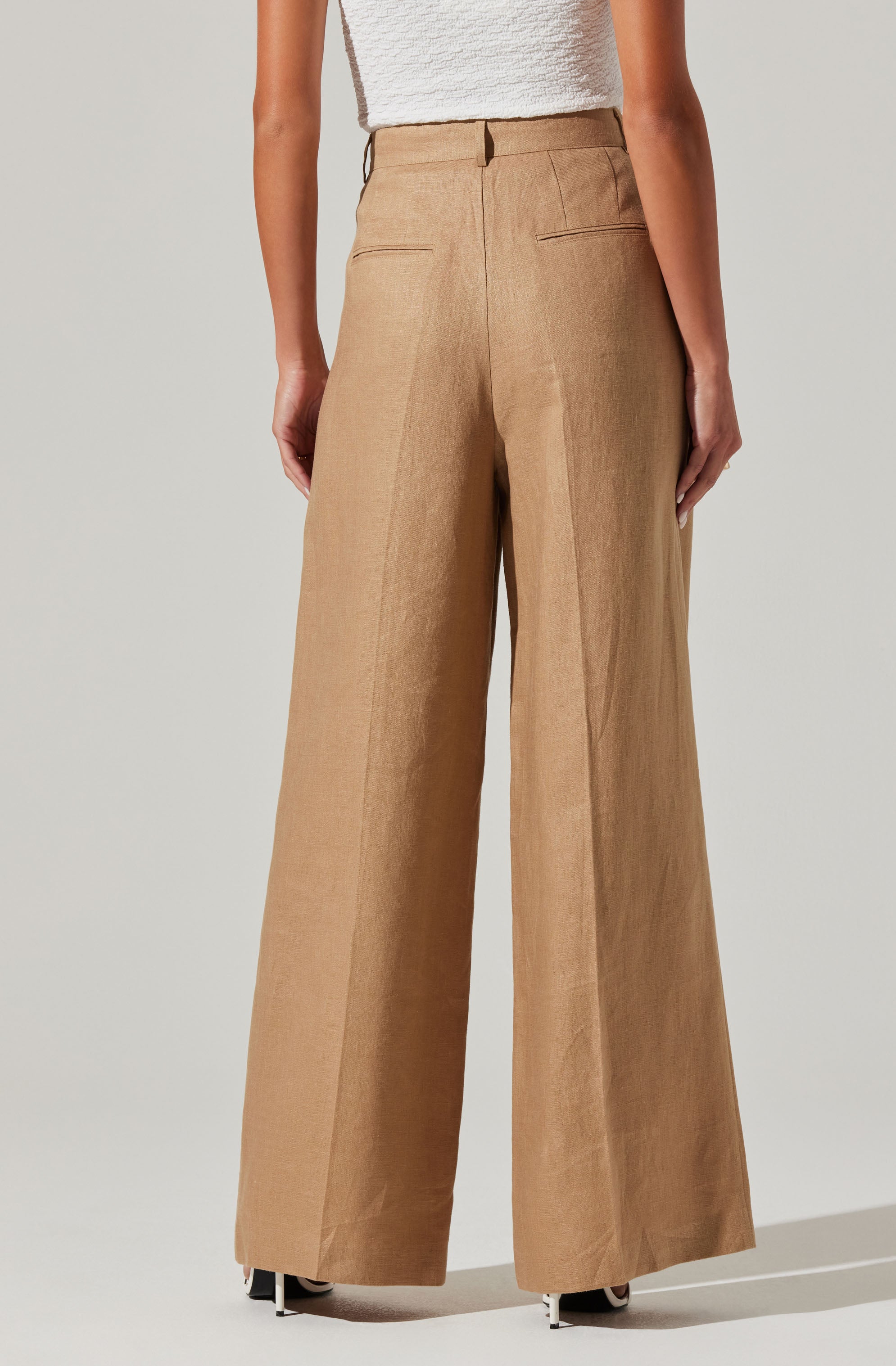 Milani Wide Leg Trouser Pants-Aljck