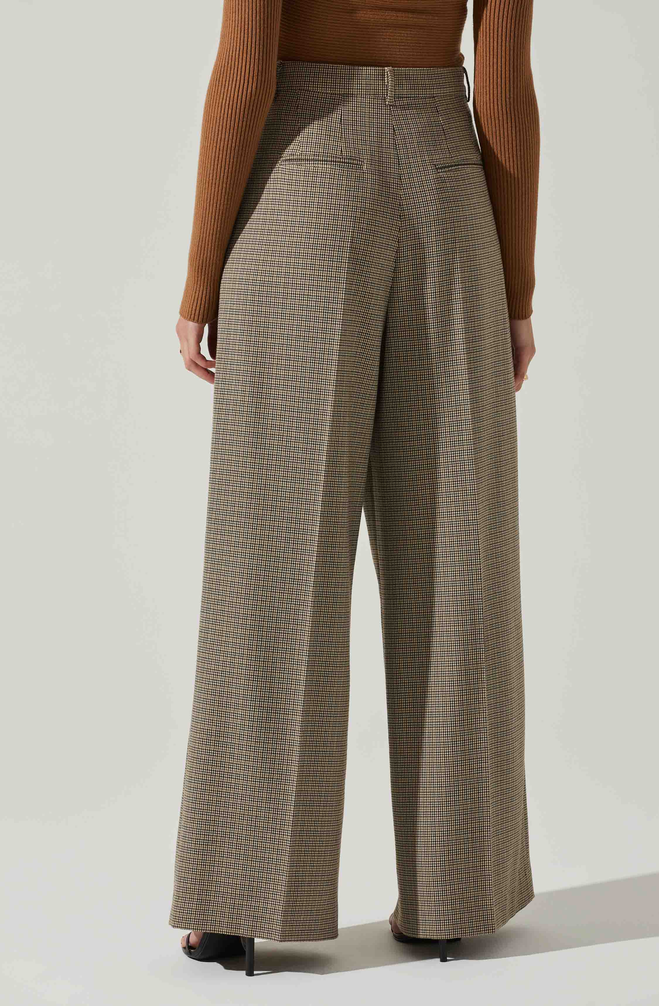 Milani Wide Leg Trouser Pants-Aljck