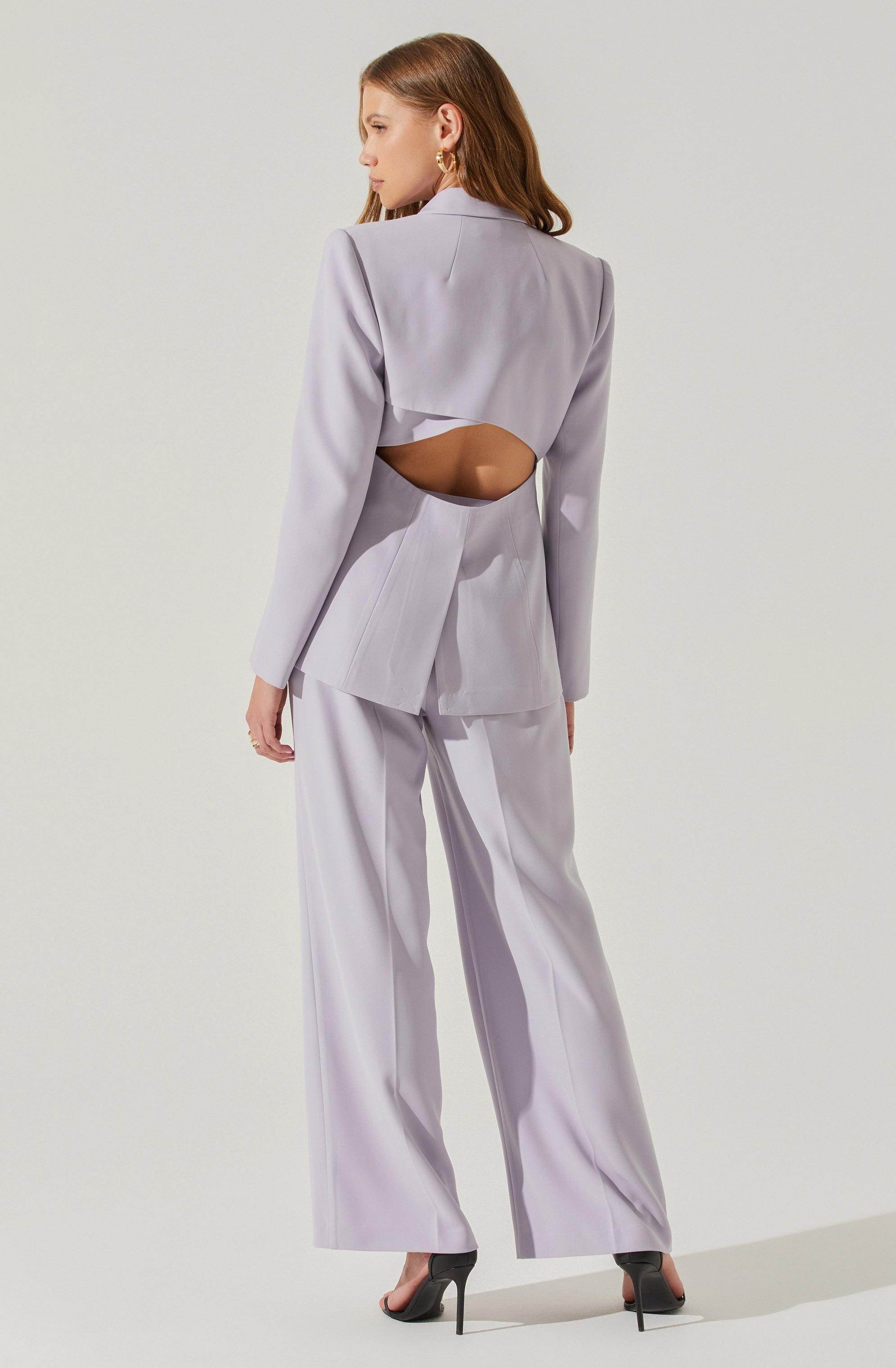 Rubina Criss-Cross Waist Wide Leg Pants-Aljck