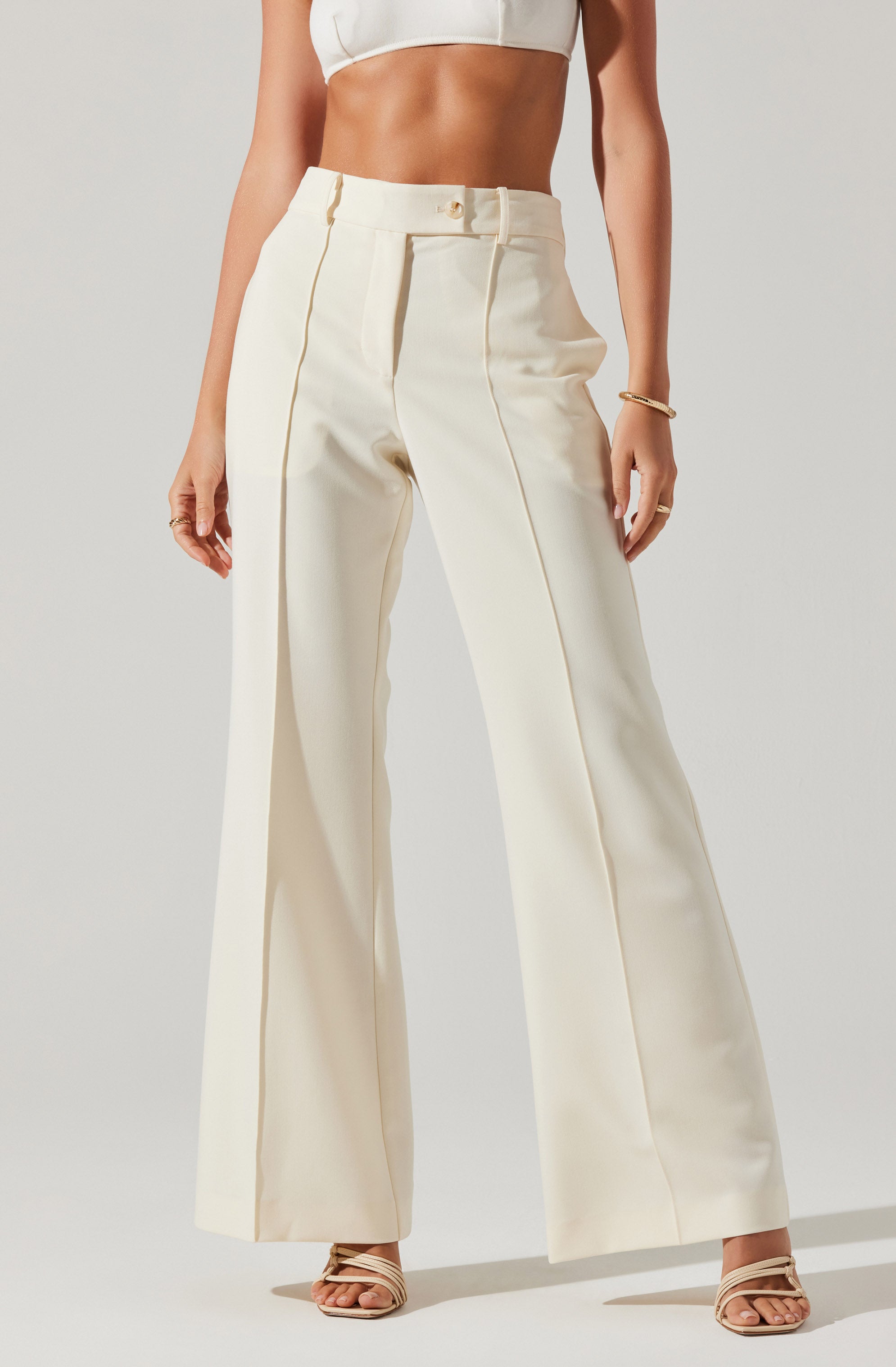 Chaser High Waisted Flare Pants-Aljck