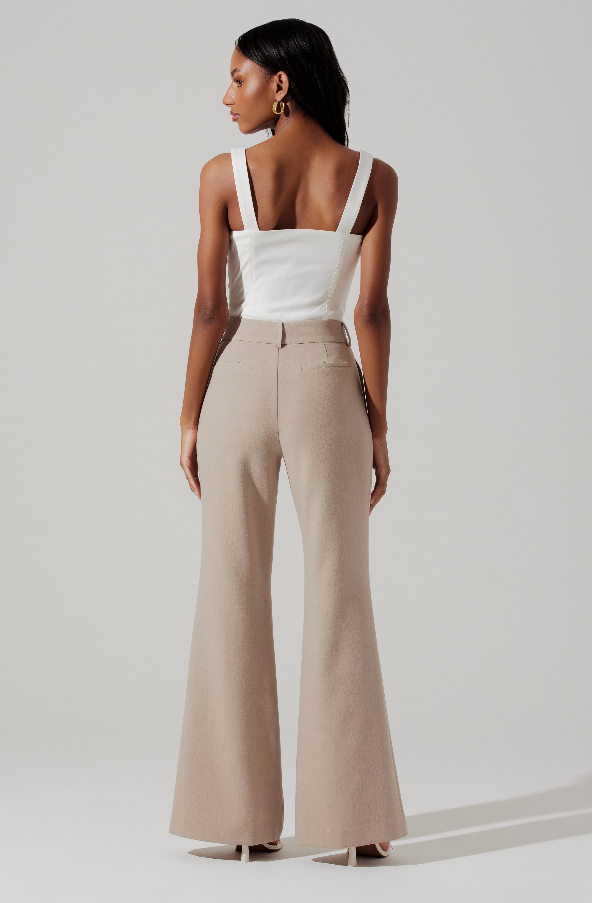 Chaser High Waisted Flare Pants-Aljck