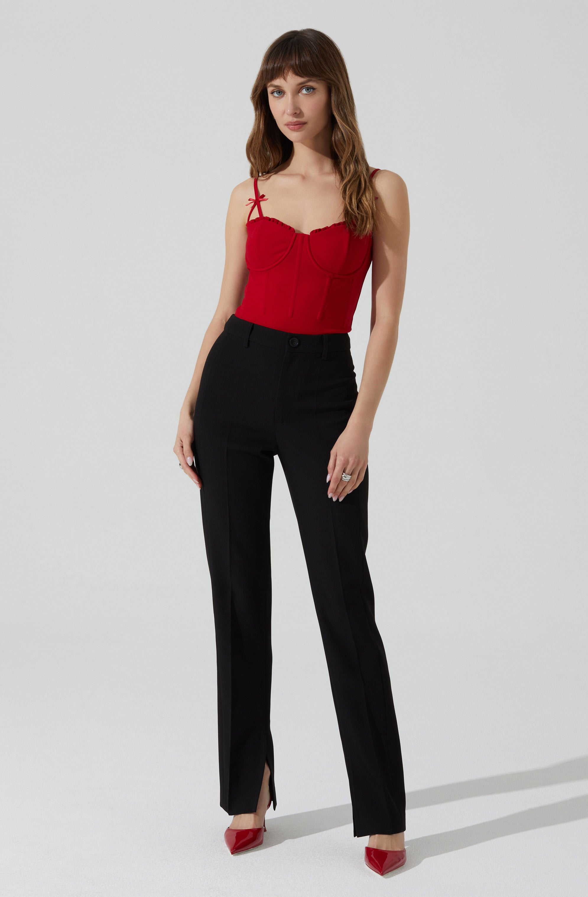 Marlowe Straight Leg Pants-Aljck