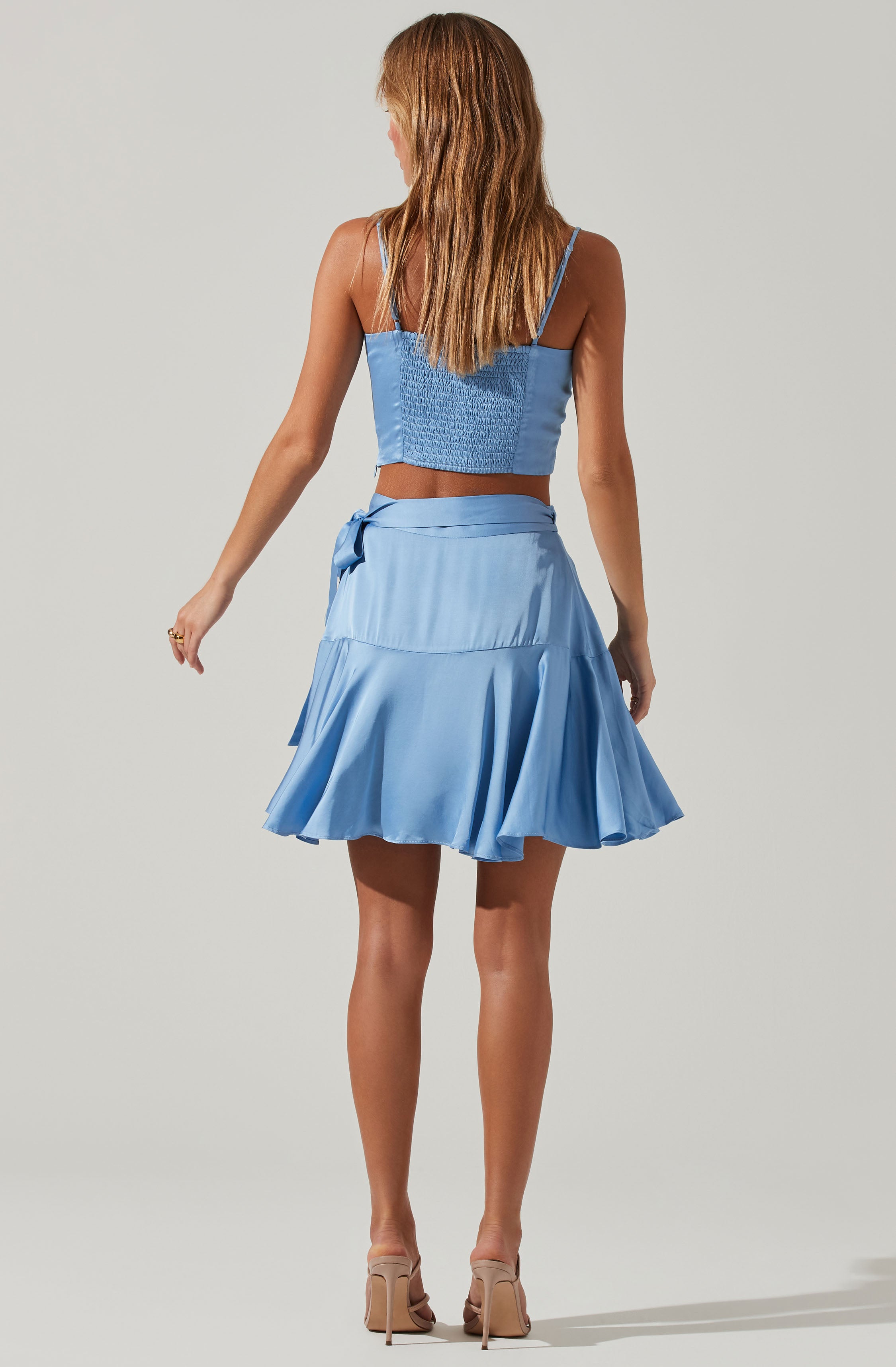 Ellery Ruffle Mini Skirt-Aljck