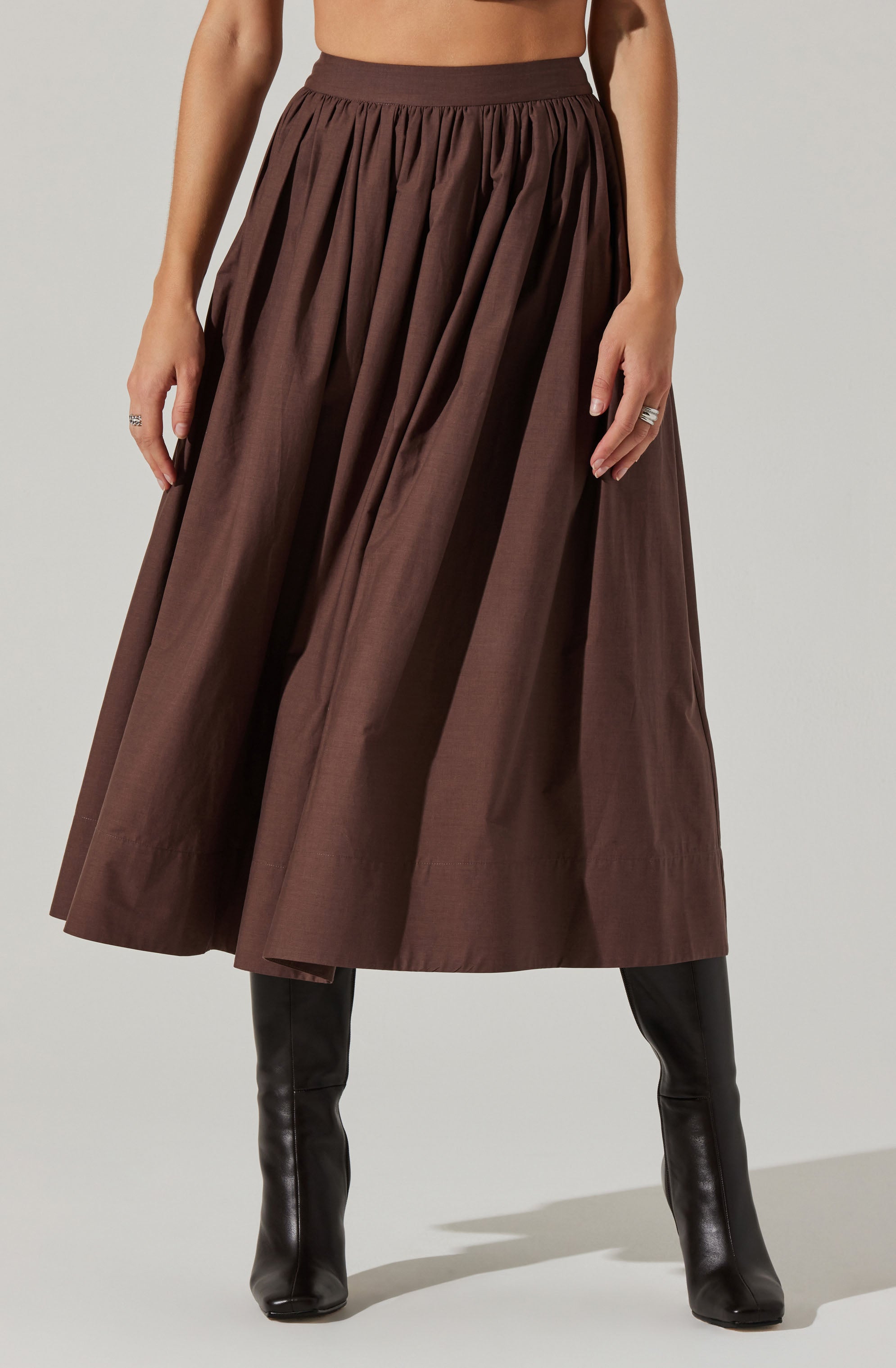 Diandra Midi Skirt-Aljck