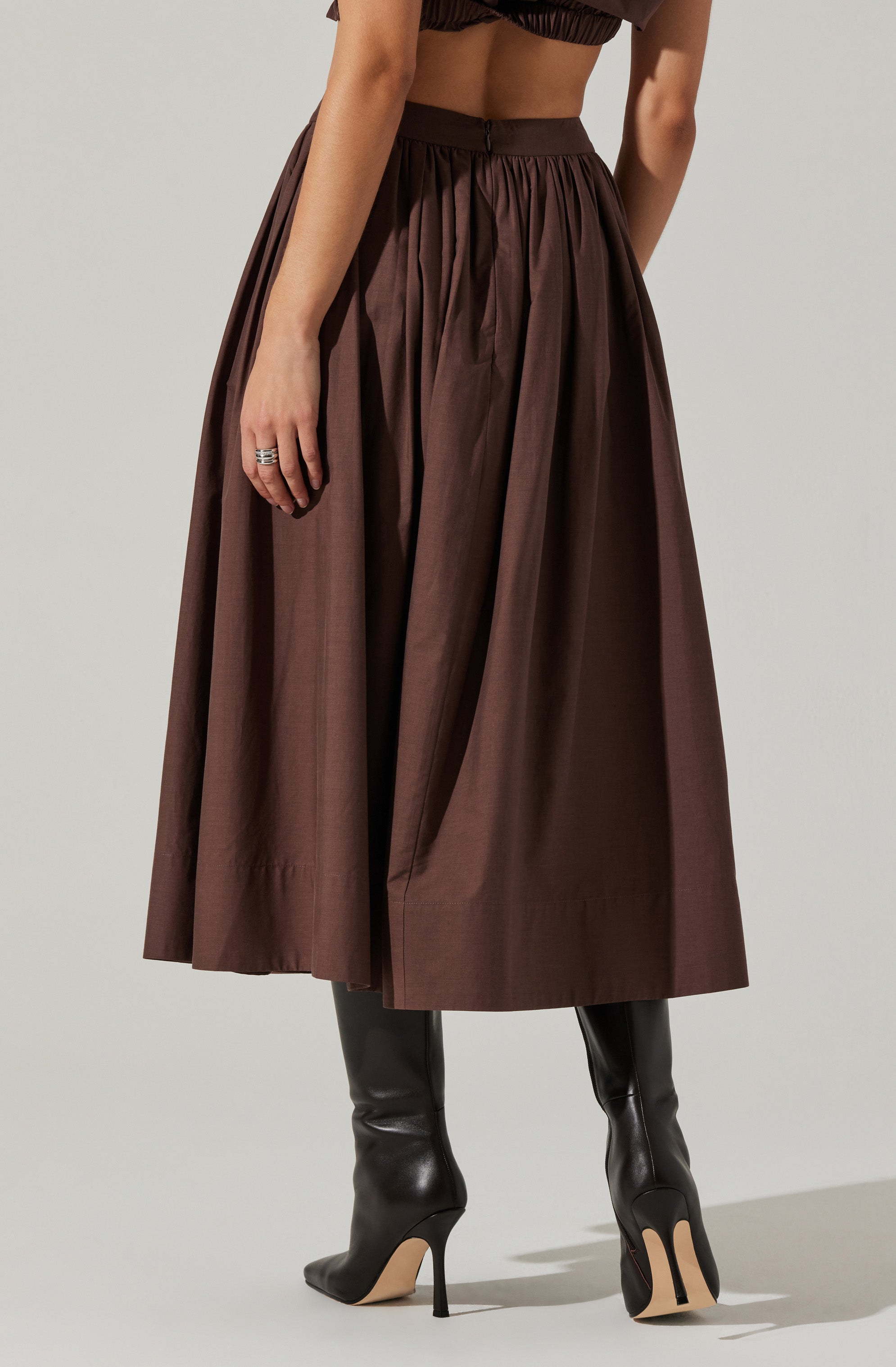 Diandra Midi Skirt-Aljck