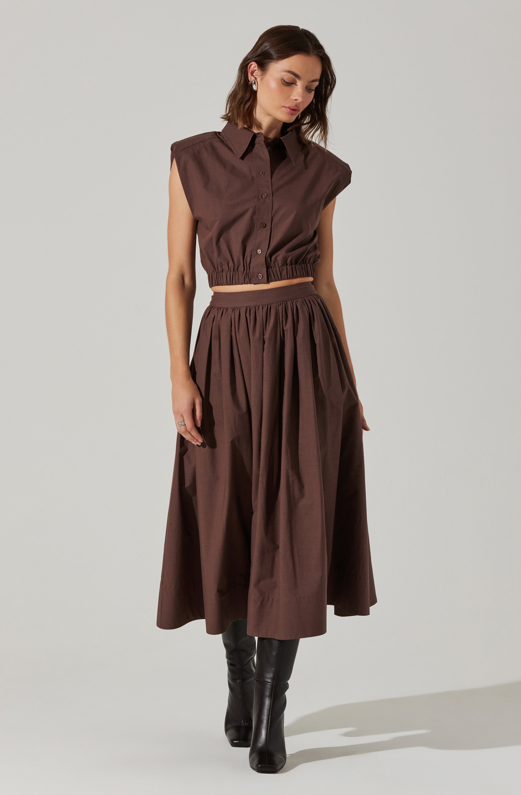 Diandra Midi Skirt-Aljck